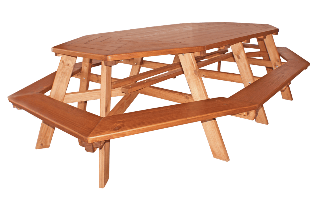 Jumbo 10-14 Seater Wooden Bench