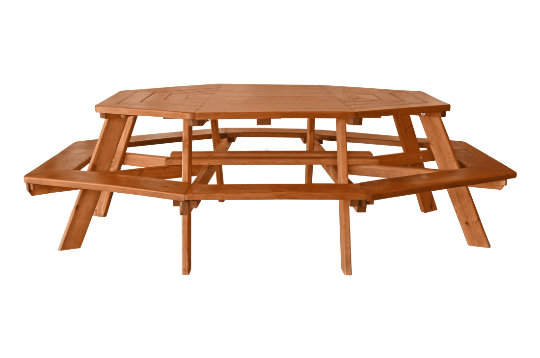 Maxi 8-10 Seater Wooden Bench